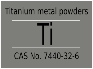 Titanium metal powders